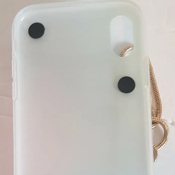 Core Audio Cotton Candy Pastel Crossbody Chain iPhone XR Case - Picture 3 of 8